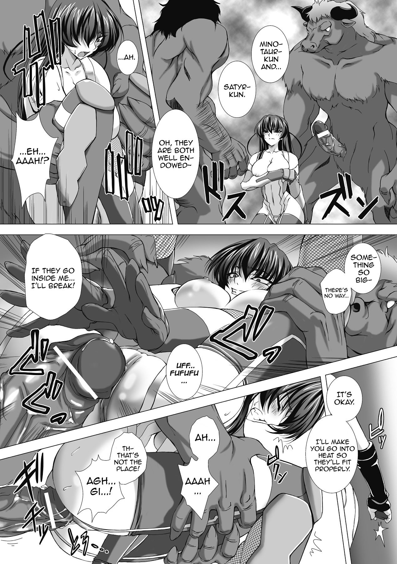 Hentai Manga Comic-Anti-demon Ninja Asagi Embarrassing Dark Game-Read-142